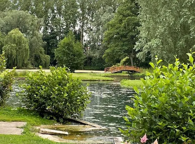 Adorable Bordee D'etangs Au Calme.